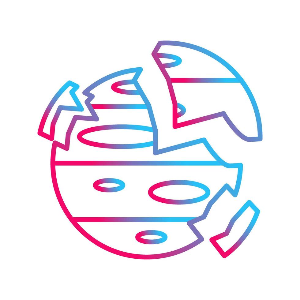 Destroyed Vector Icon