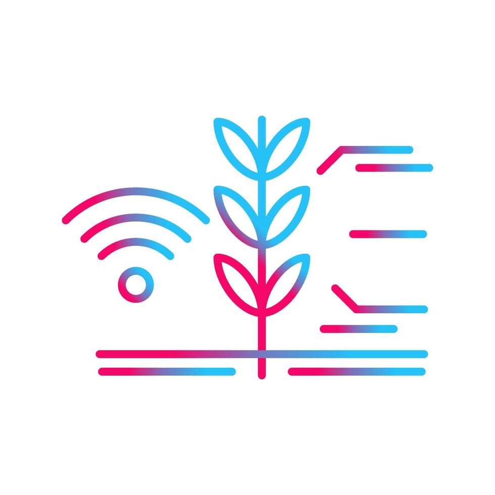 Smart Farm Vector Icon