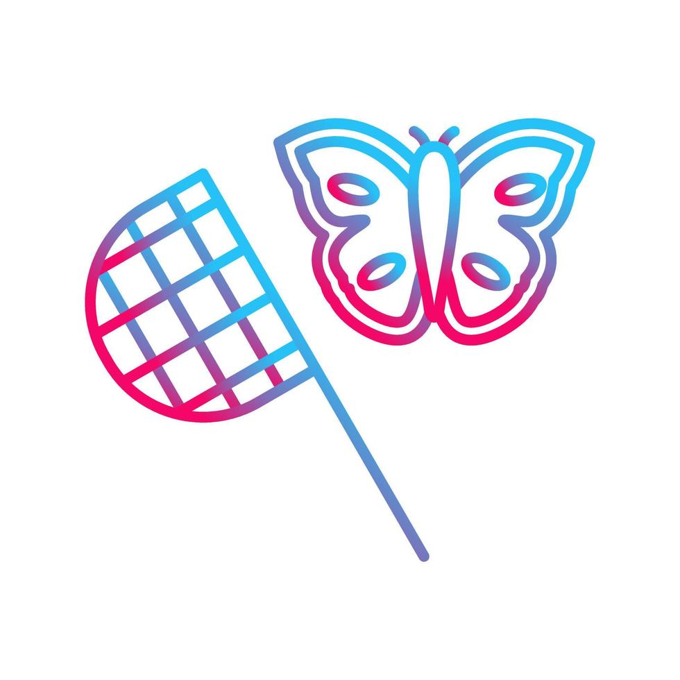 Butterfly Catcher Vector Icon