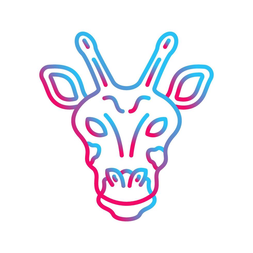 Giraffe Vector Icon