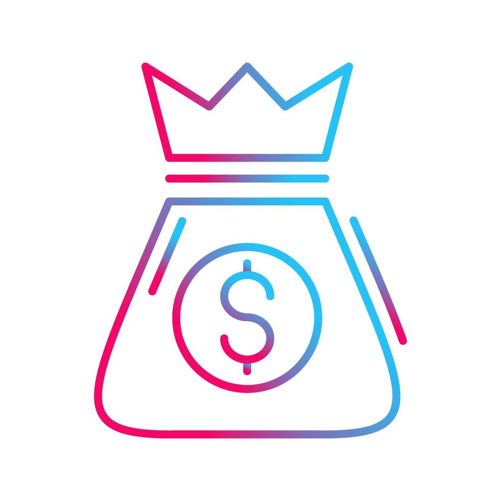 Money Bag Vector Icon