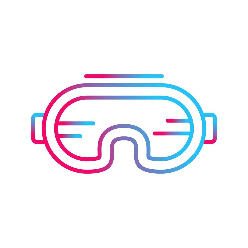 icono de vector de gafas