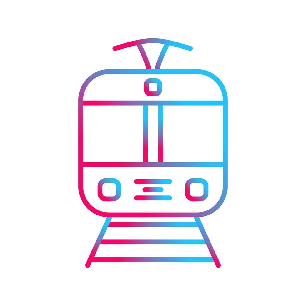 Tram Vector Icon