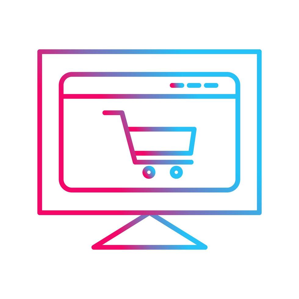 Ecommerce Website Vector Icon