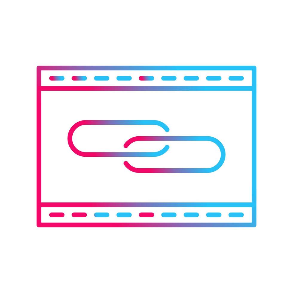 Unique Link Optimization Vector Icon