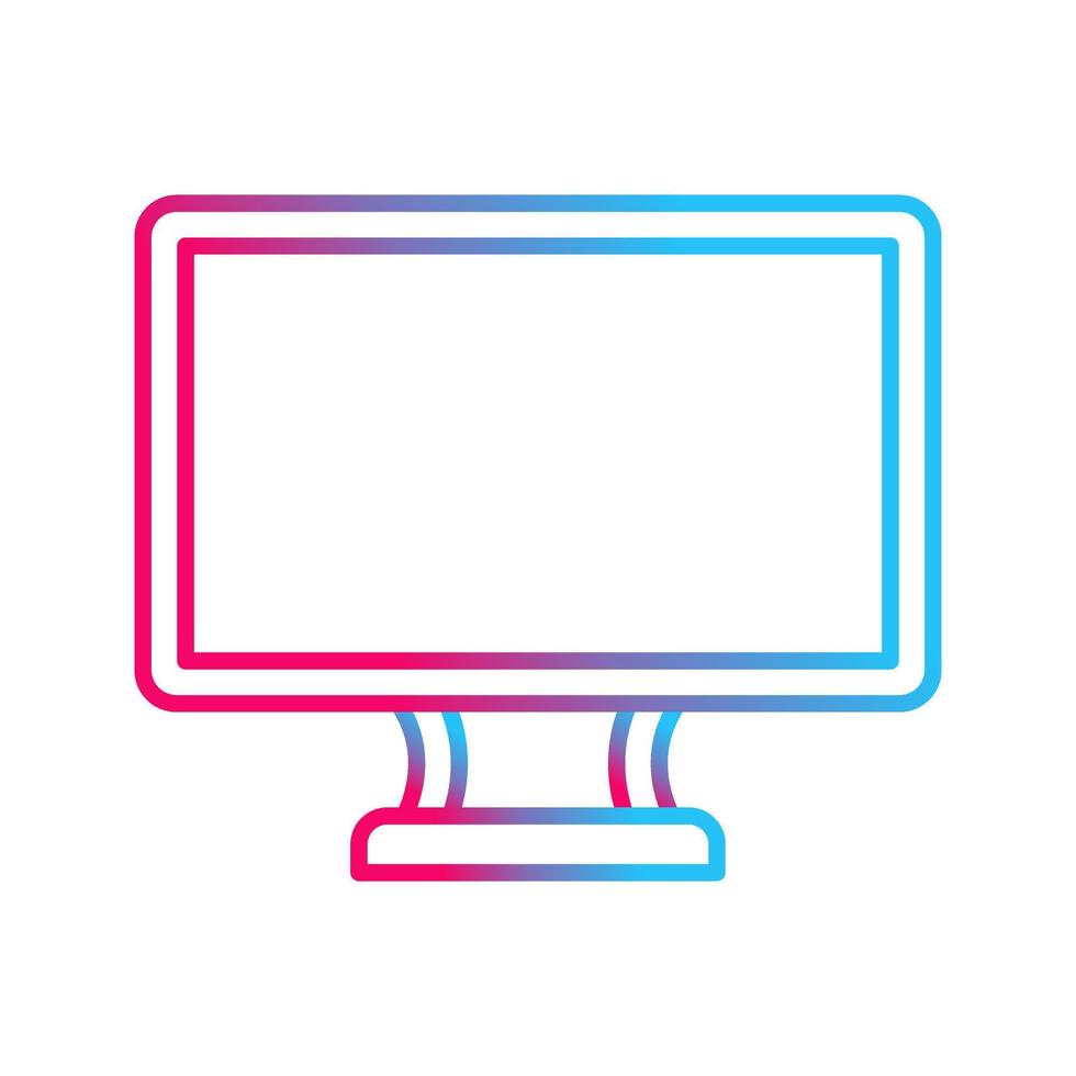 Lcd Vector Icon