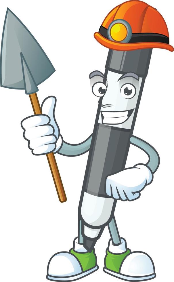 Black White Board Marker Vector