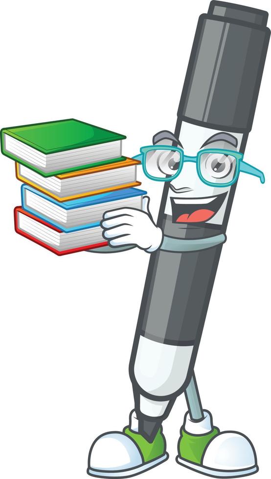 Black White Board Marker Vector