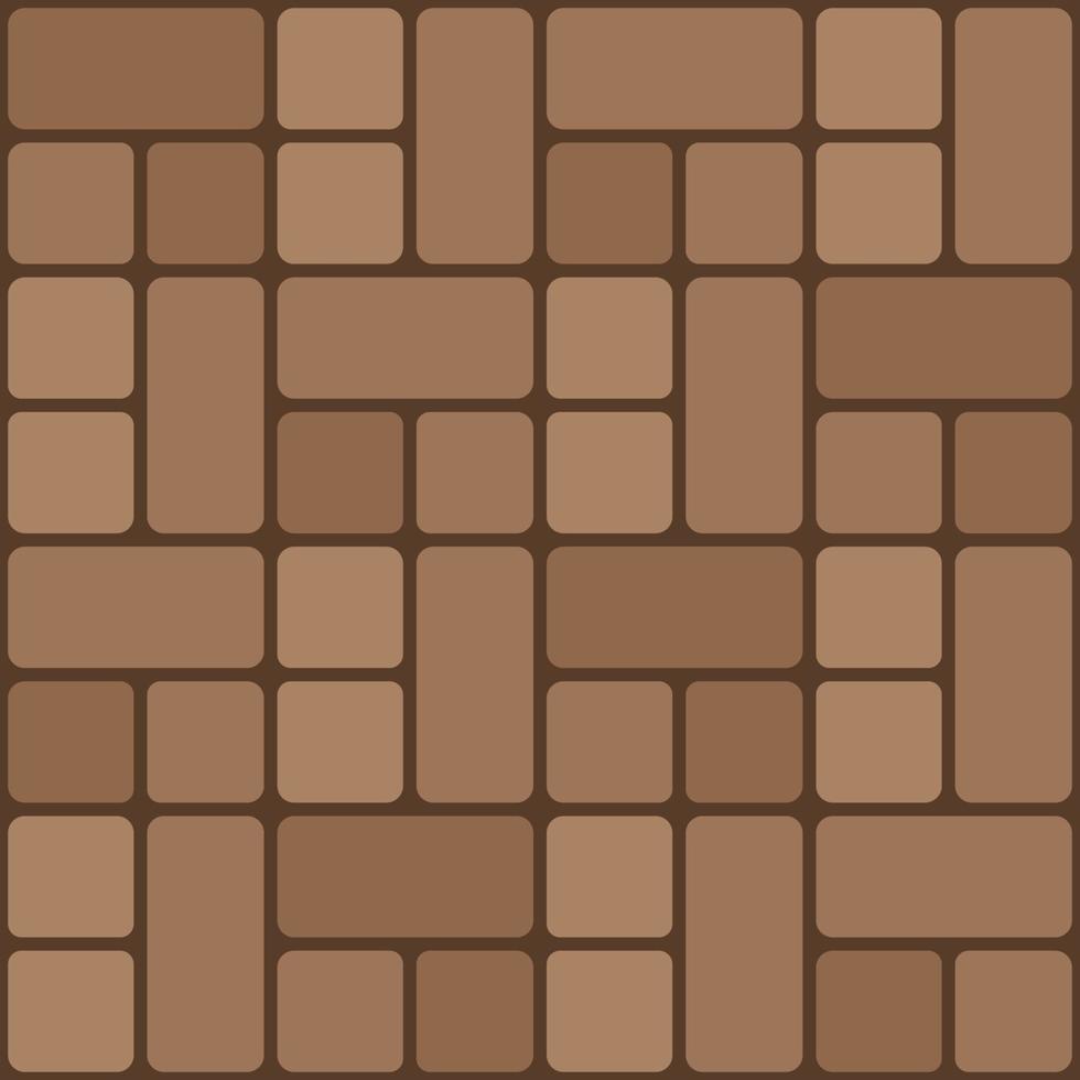 Pavement stones seamless pattern vector