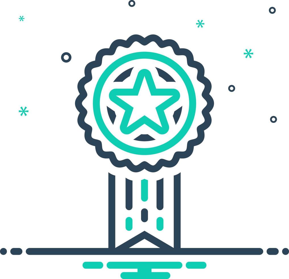 mix icon for quality vector