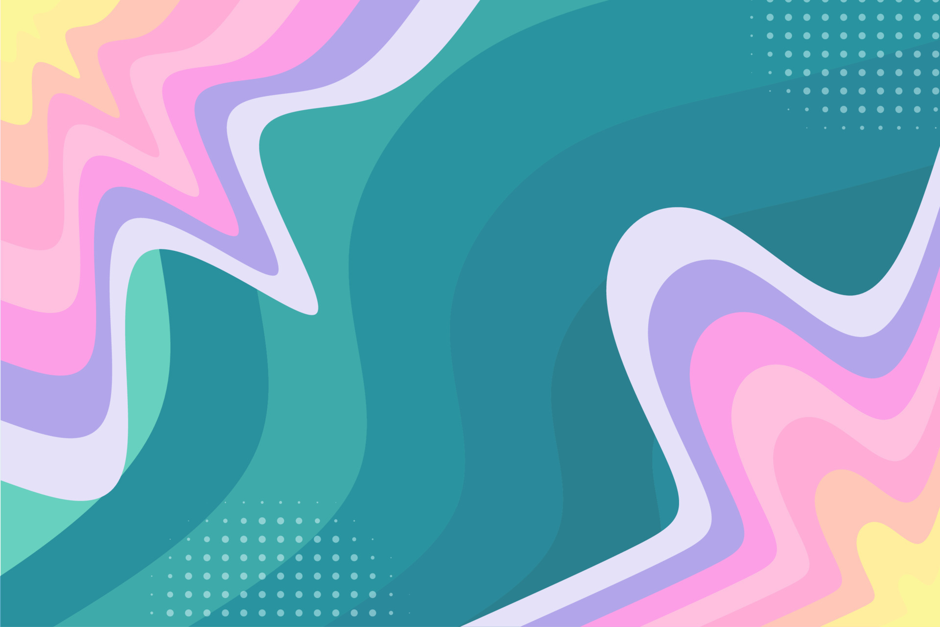 Abstract background with wave pattern and liquid flow pattern backdrop