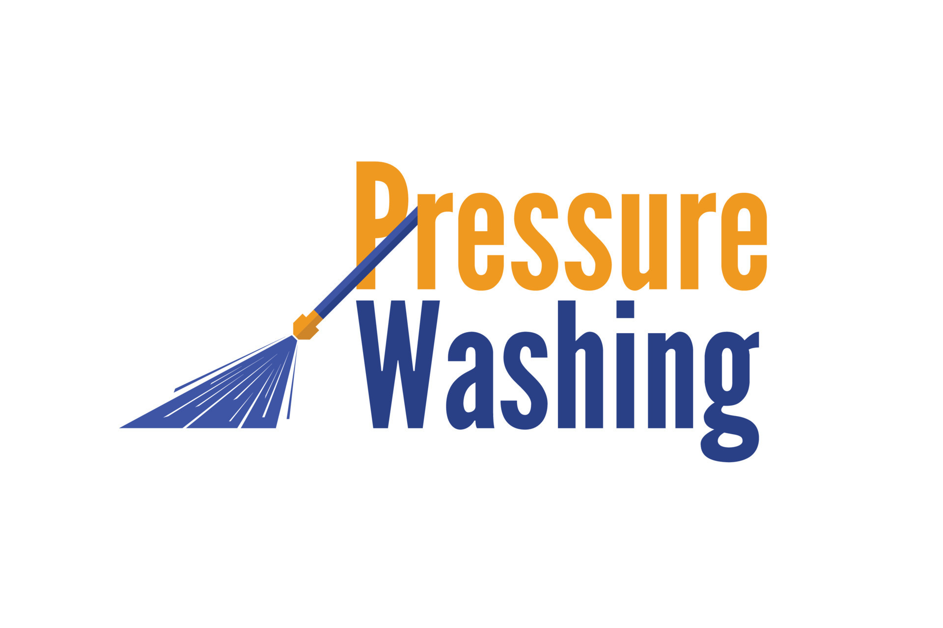 pressure washing logo. pressure washing service logo. 19507682 Vector