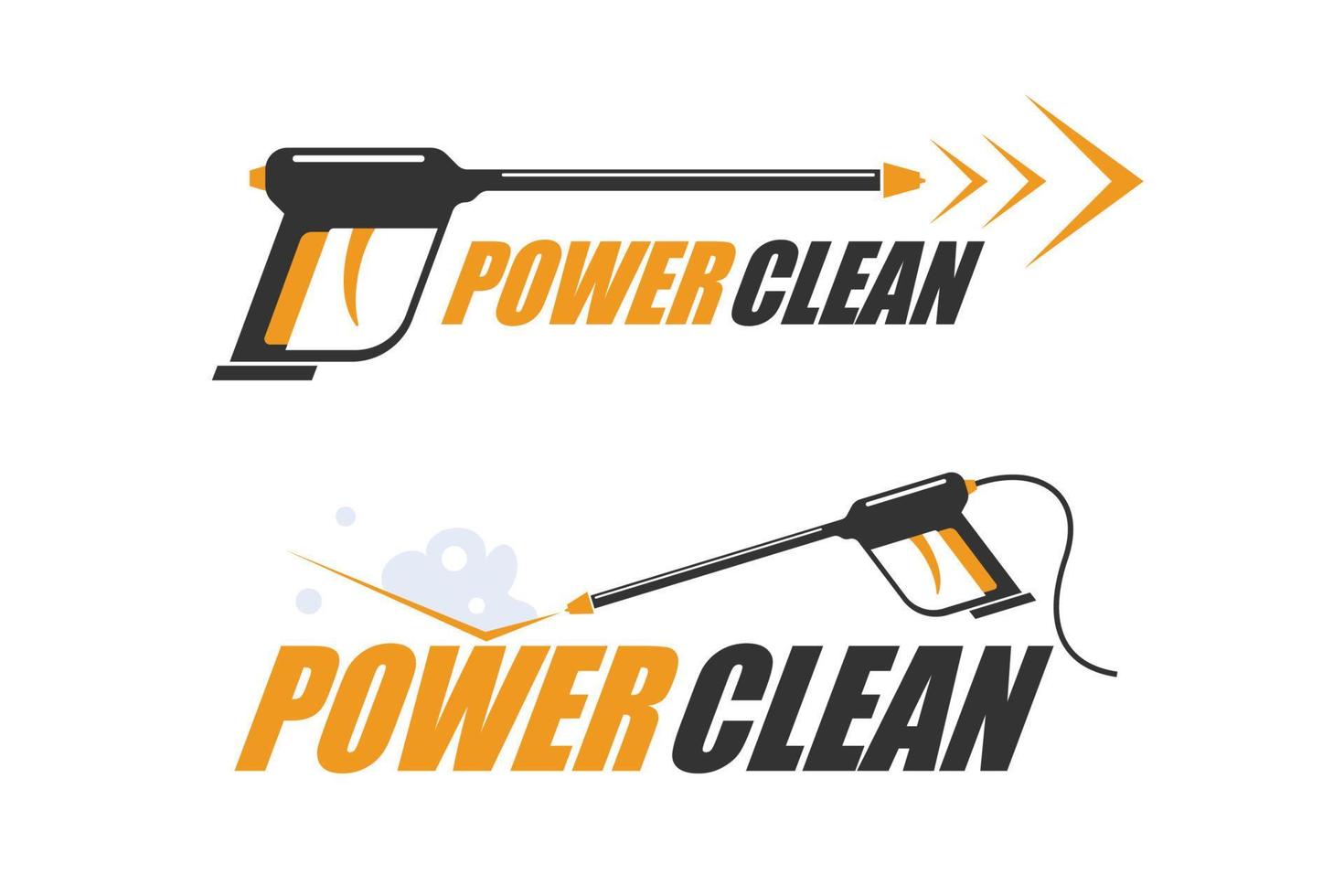 pressure washing logo. pressure washing service logo. vector