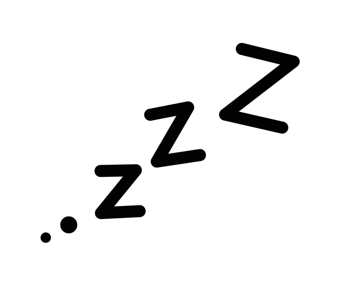 Sleeping zzz zzz 19507714 Vector Art at Vecteezy