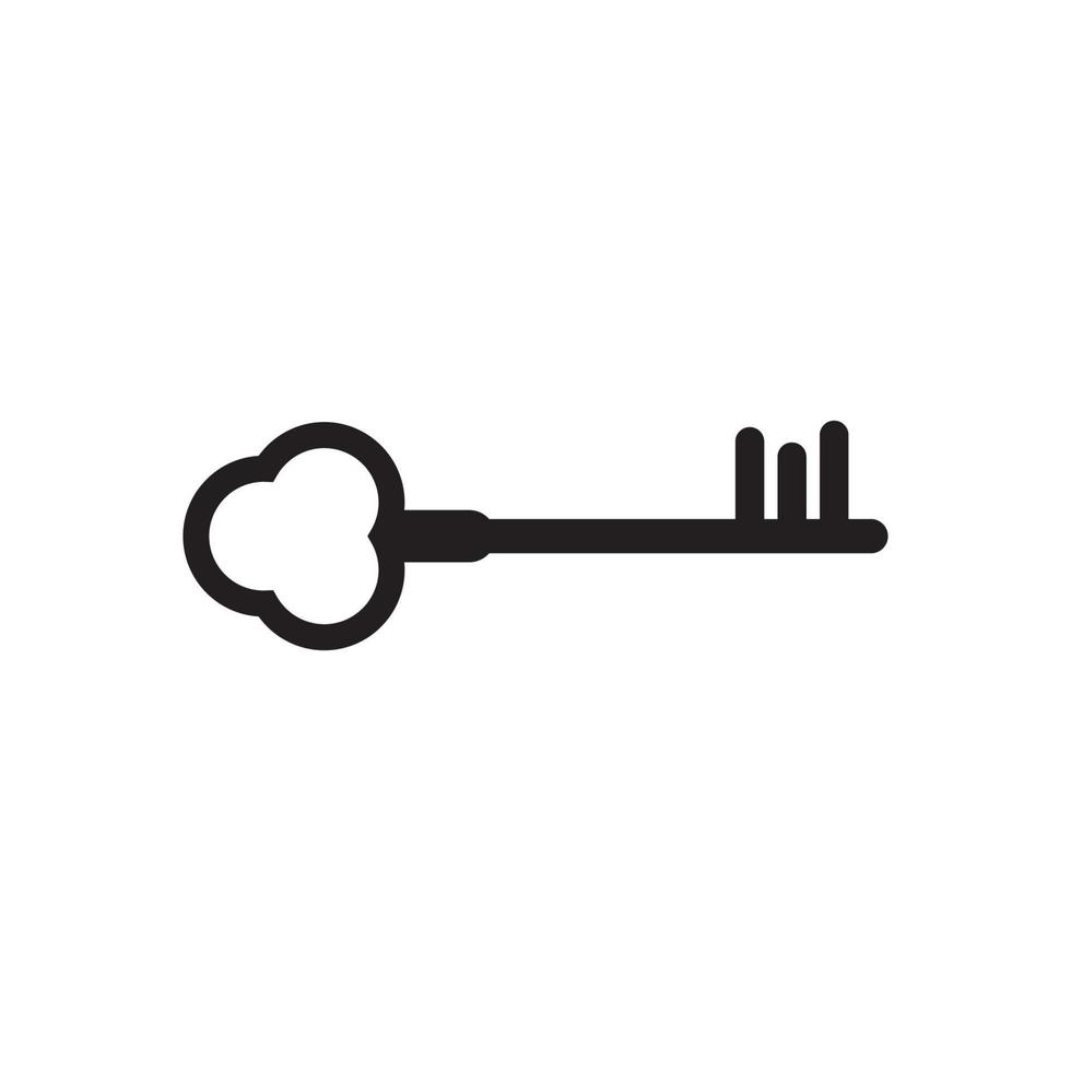 Key icon vector illustration