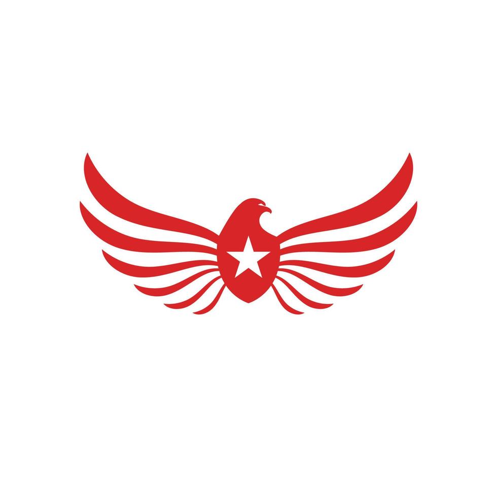 Falcon Logo Template vector