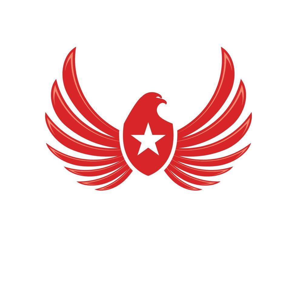 Falcon Logo Template vector