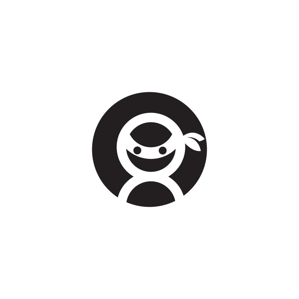 Ninja Icon Vector illustration
