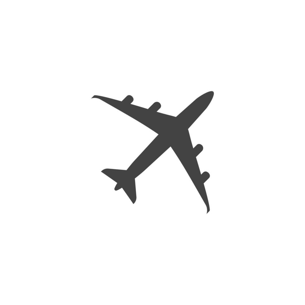 Airplane icon vector illustration design