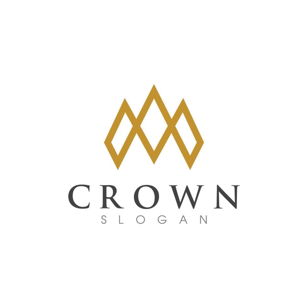 Crown Logo Template vector icon