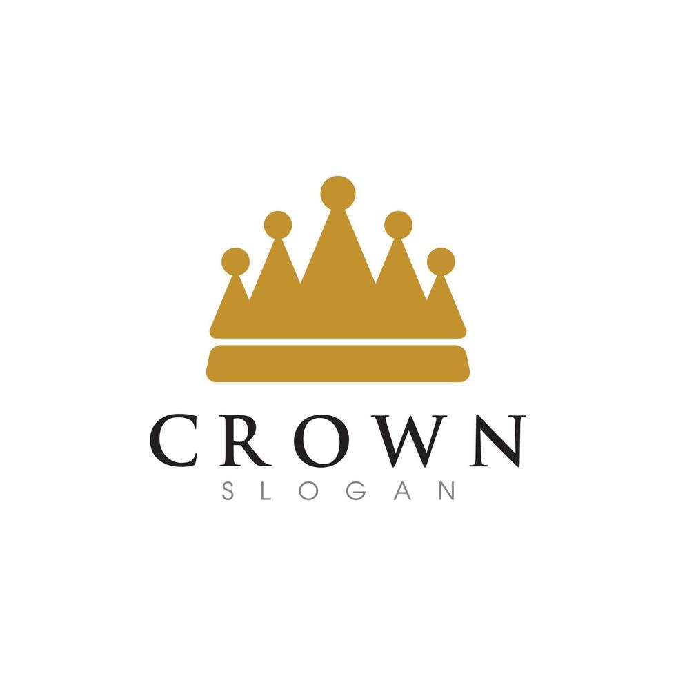 Crown Logo Template vector icon