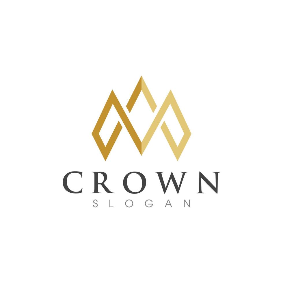 Crown Logo Template vector icon