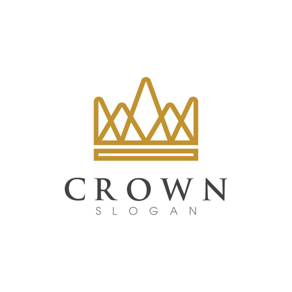 Crown Logo Template vector icon