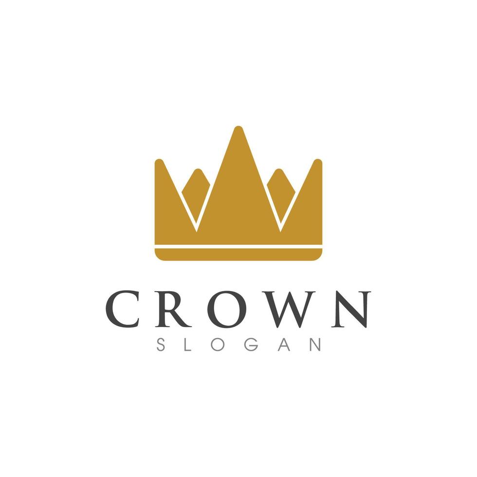 Crown Logo Template vector icon