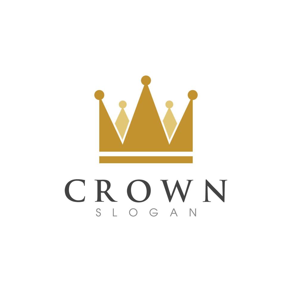 Crown Logo Template vector icon