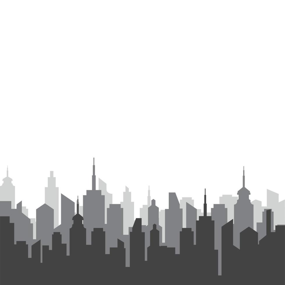 city skyline vector illustration