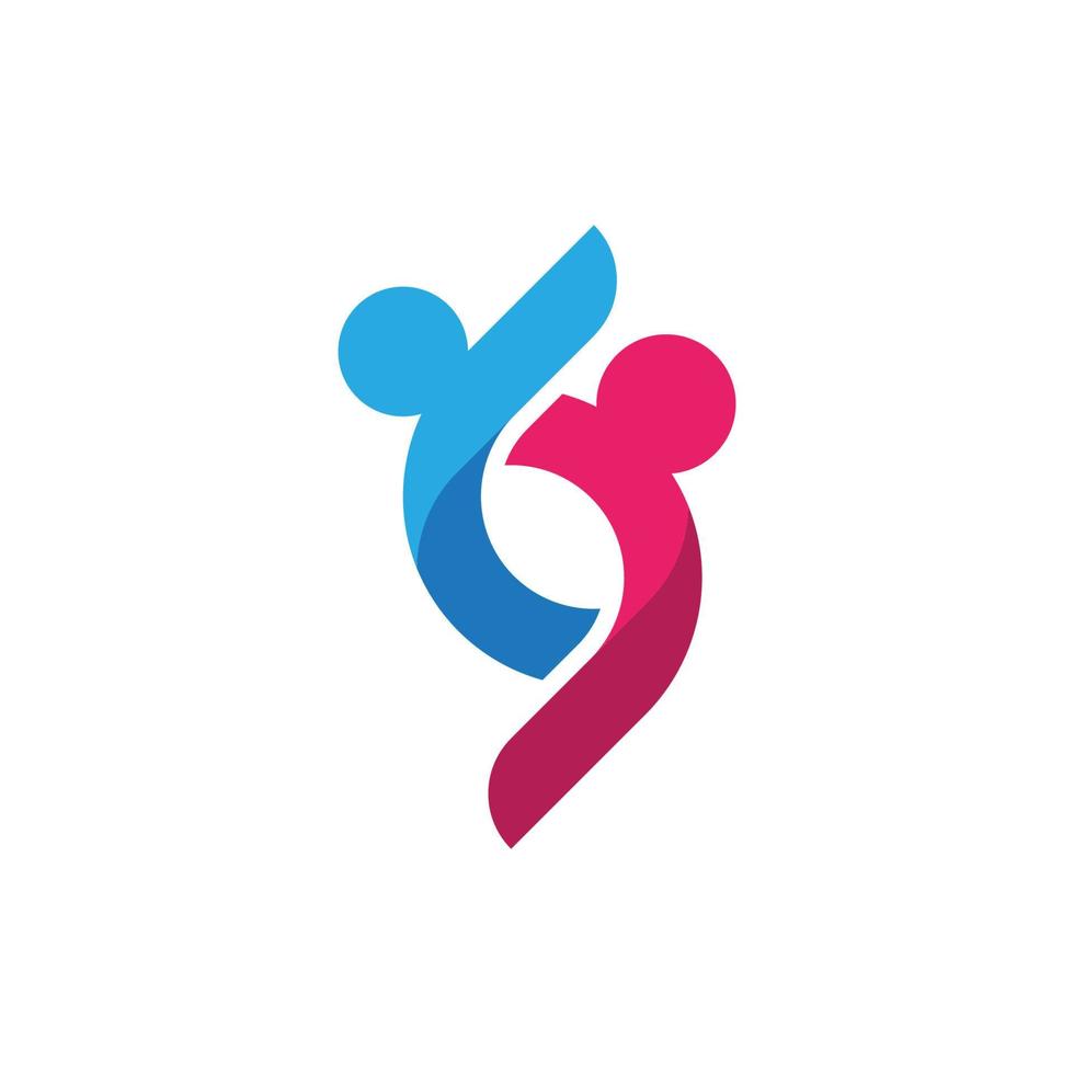 Community, network and social icon vector