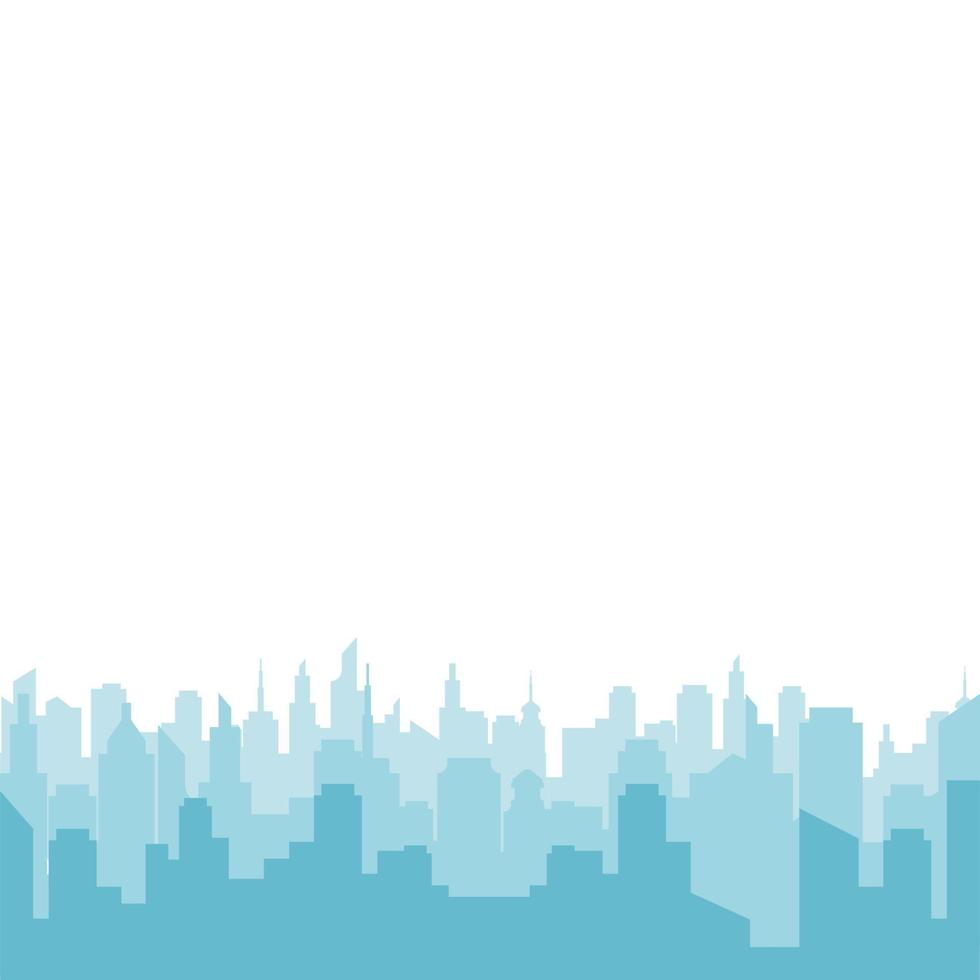 city skyline vector illustration