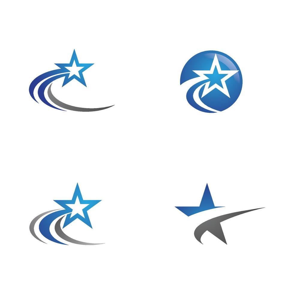 Star icon Template vector