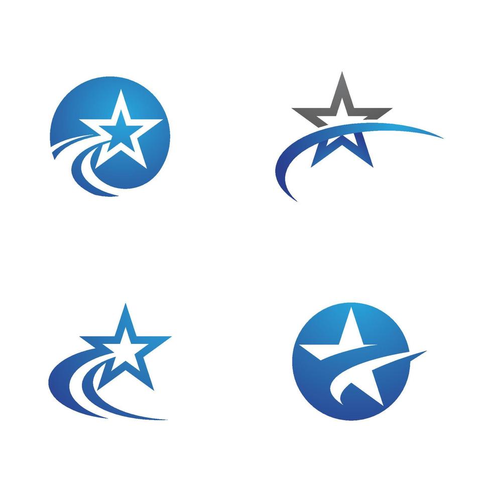 Star icon Template vector