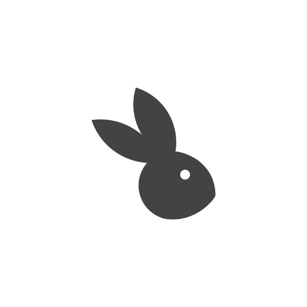 Rabbit vector icon illustration design