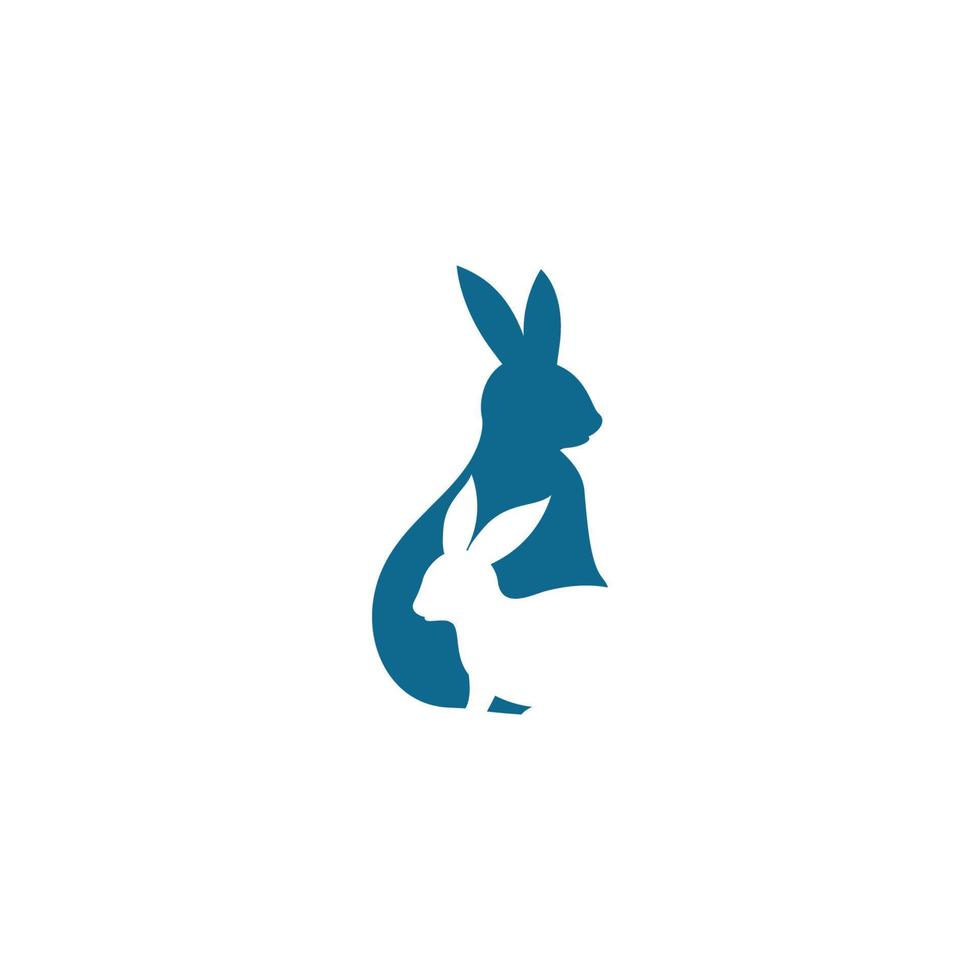 Rabbit vector icon illustration design