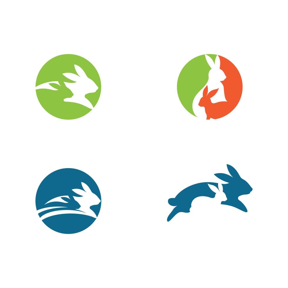 Rabbit vector icon illustration design