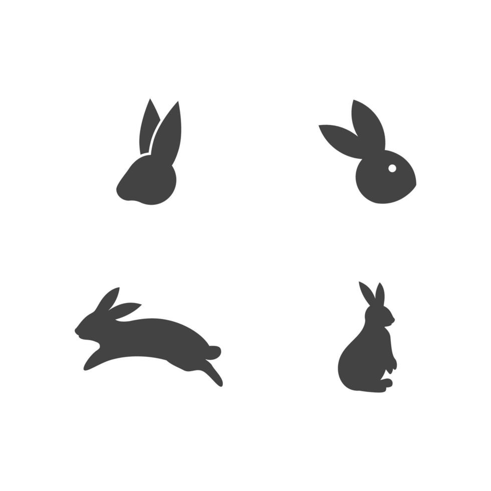 Rabbit vector icon illustration design