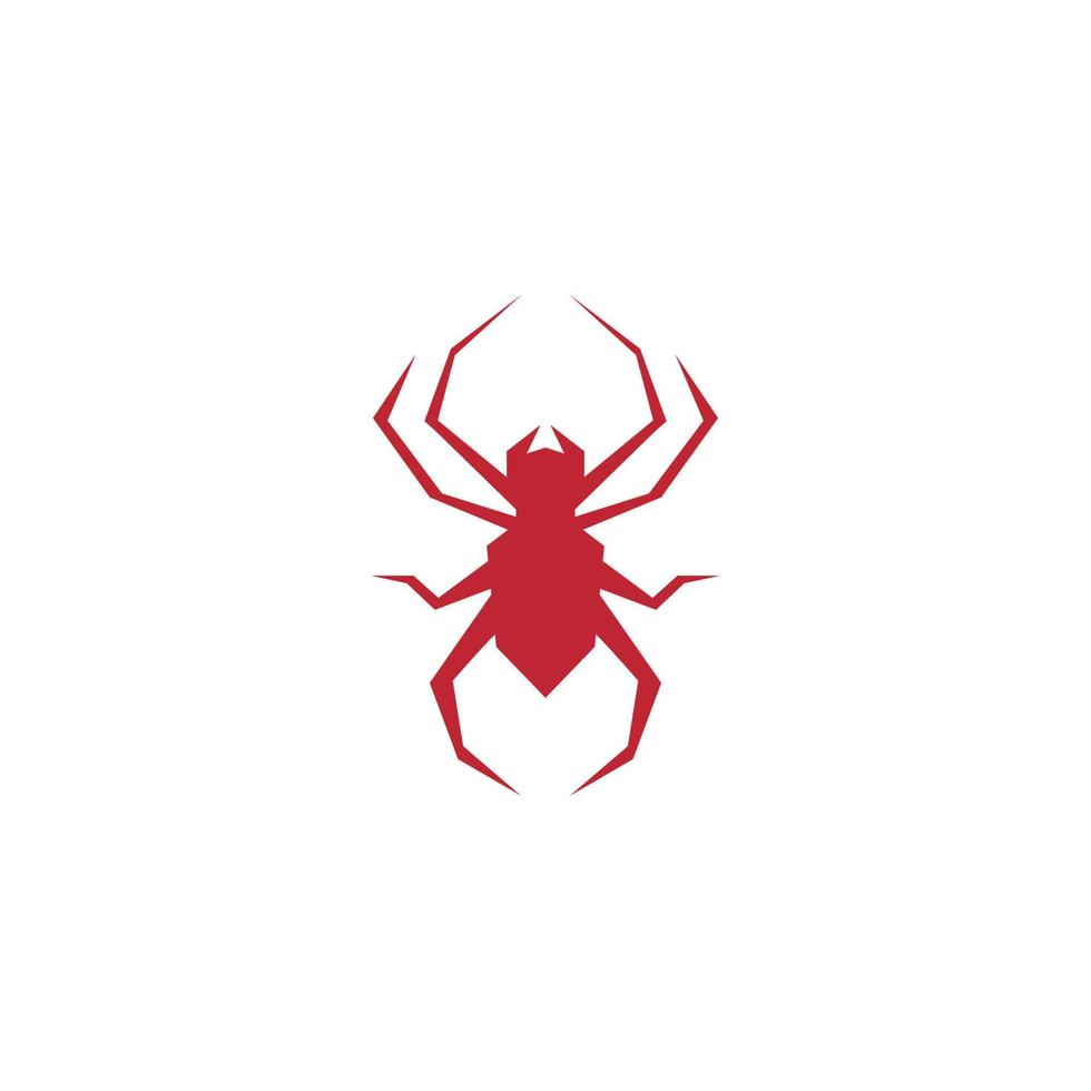 Spider Logo design vector