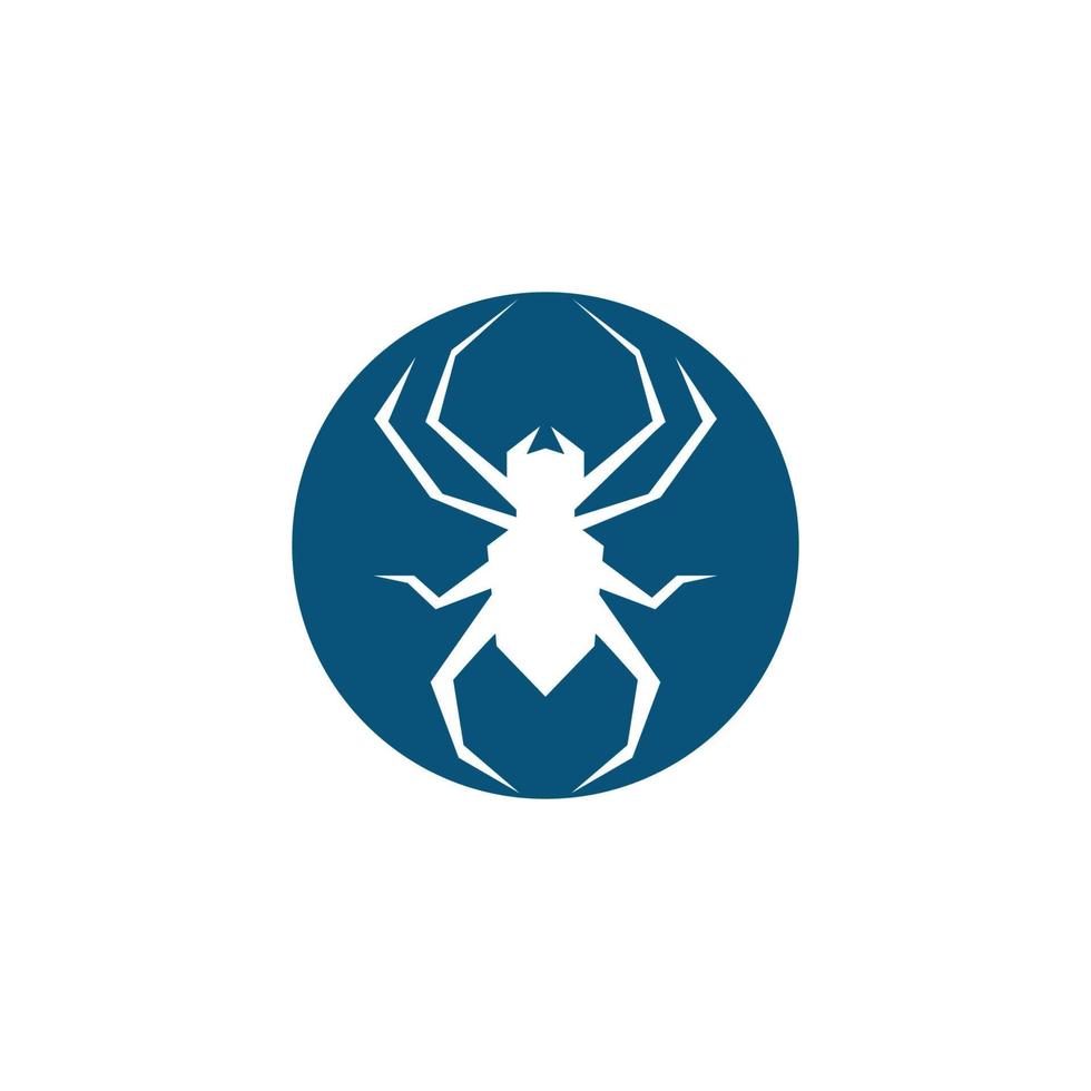 Spider Logo design vector