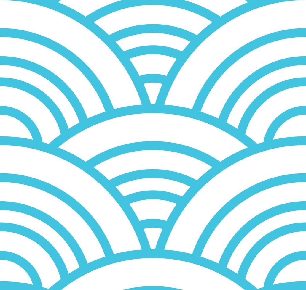 Water wave icon vector