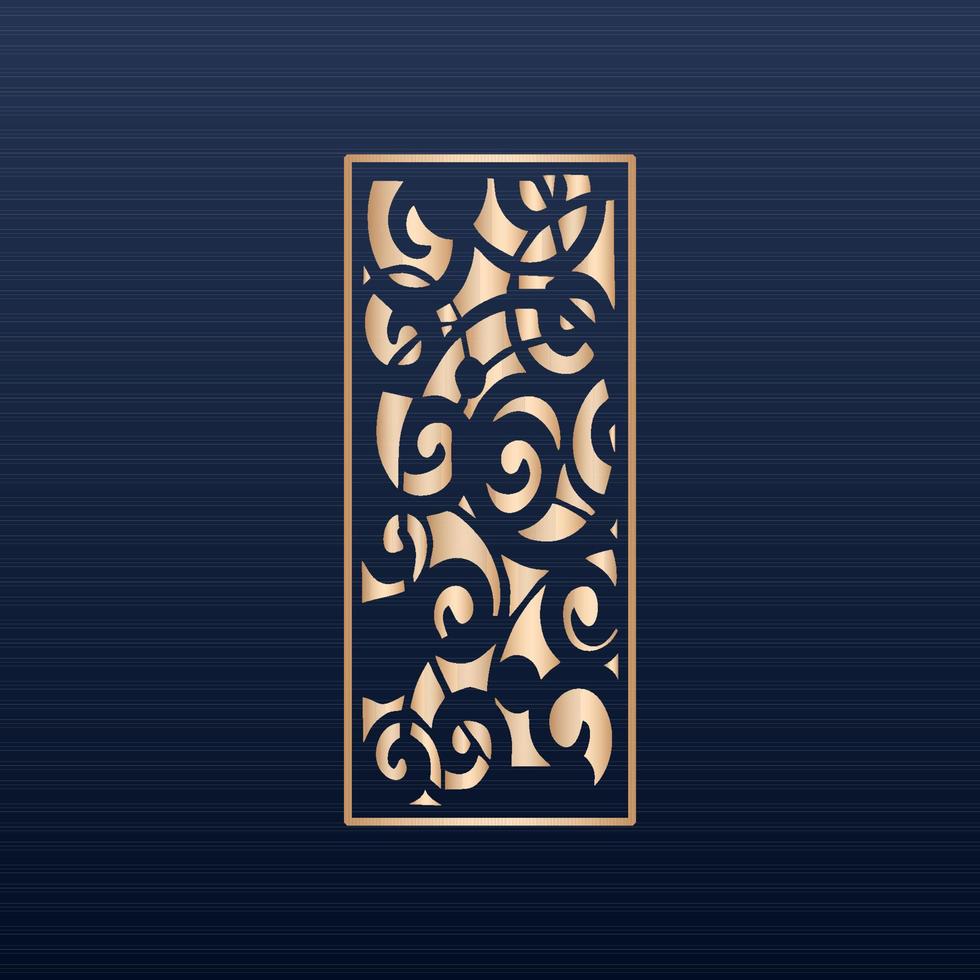 decorative elements border frame borders pattern islamic pattern files dxf Laser cut panel template cnc files - Jali design for graphic and CNC router vector