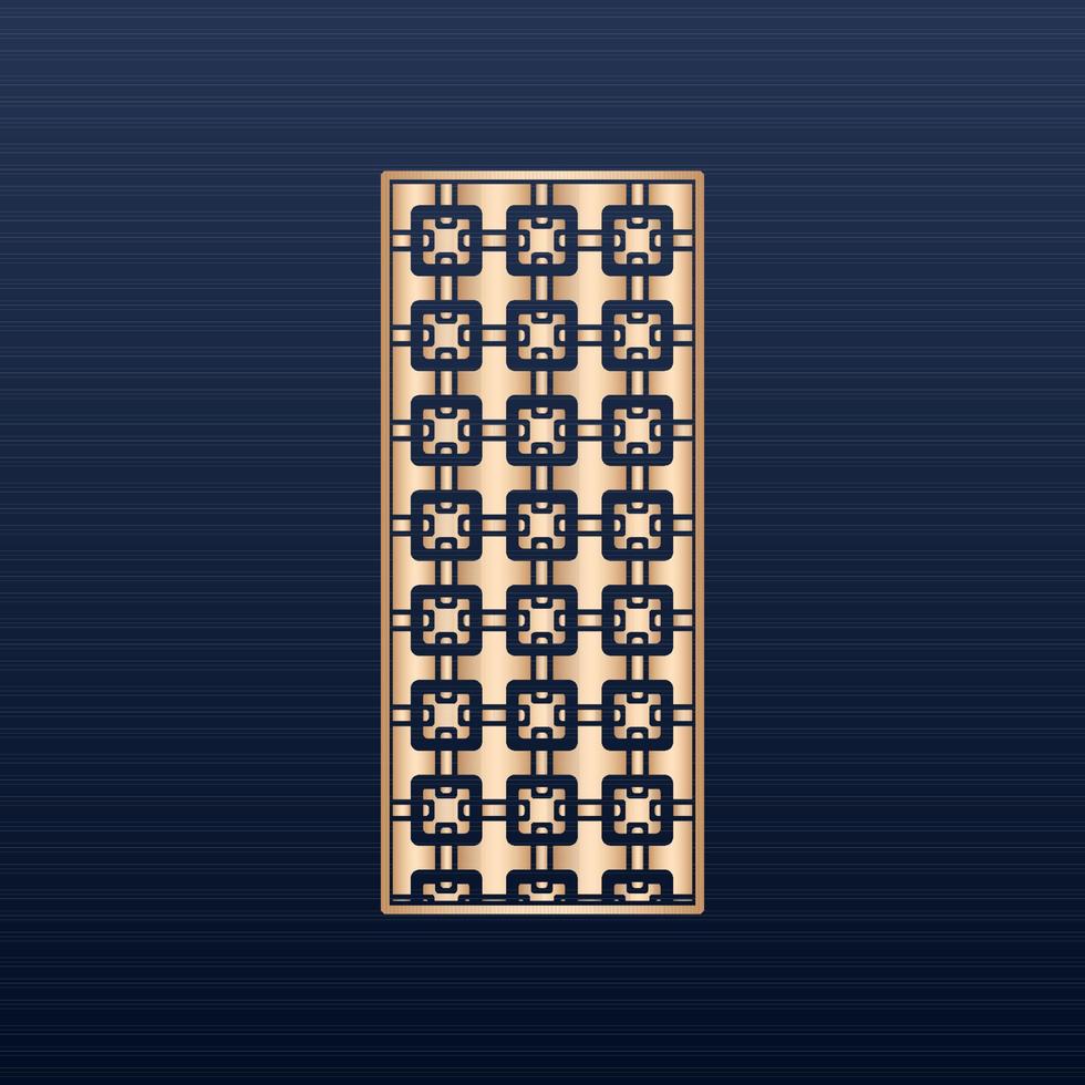 decorative elements border frame borders pattern islamic pattern files dxf Laser cut panel template cnc files - Jali design for graphic and CNC router vector