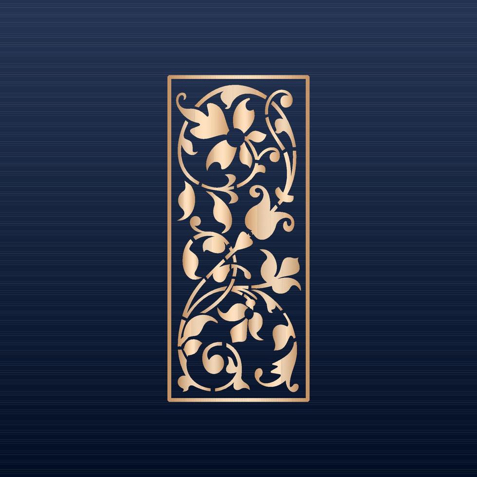 Laser cut ornamental panel templates set decorative lace borders patterns vector decorative elementsborder frame borders pattern islamic pattern files dxf Laser cut panel template cnc files