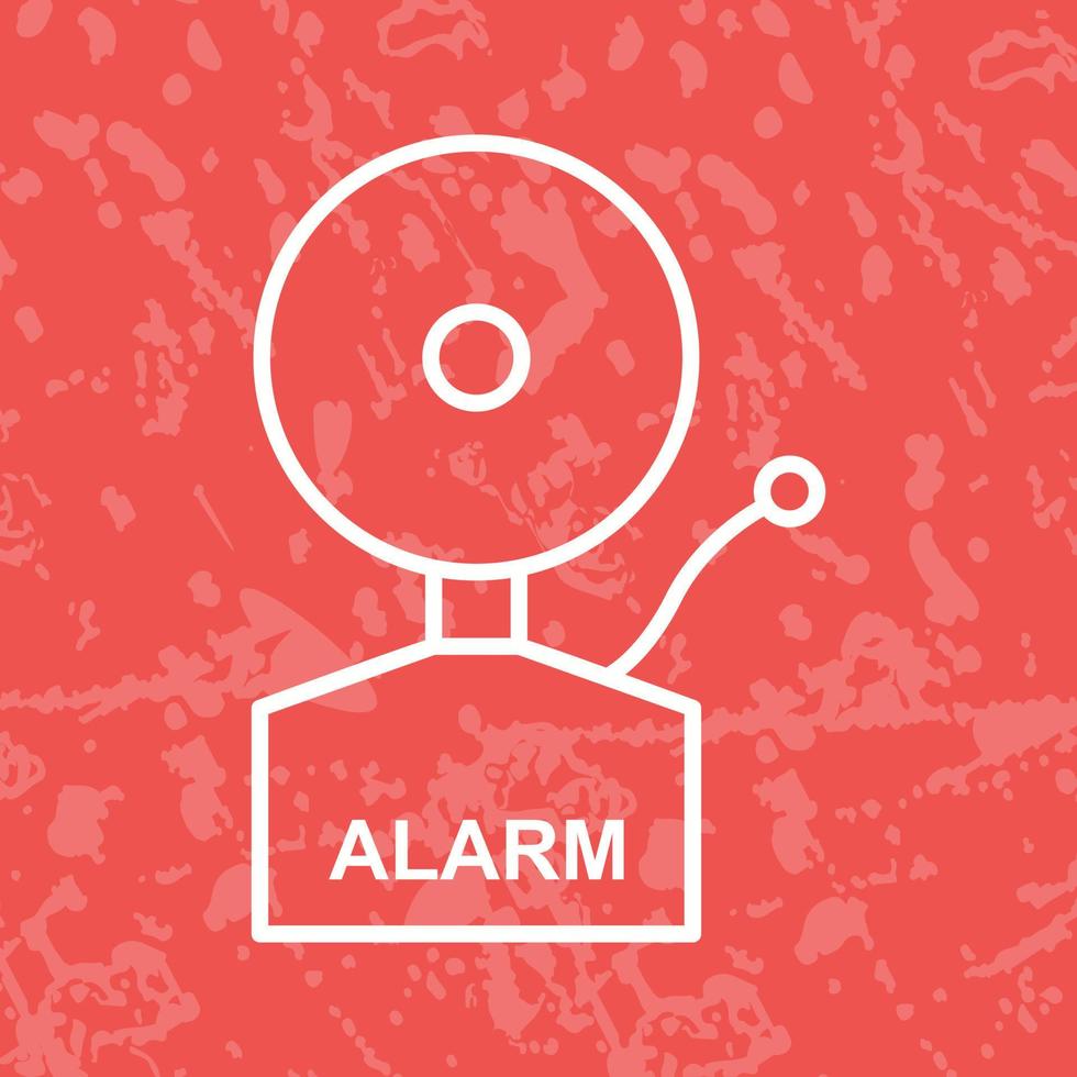 icono de vector de alarmas