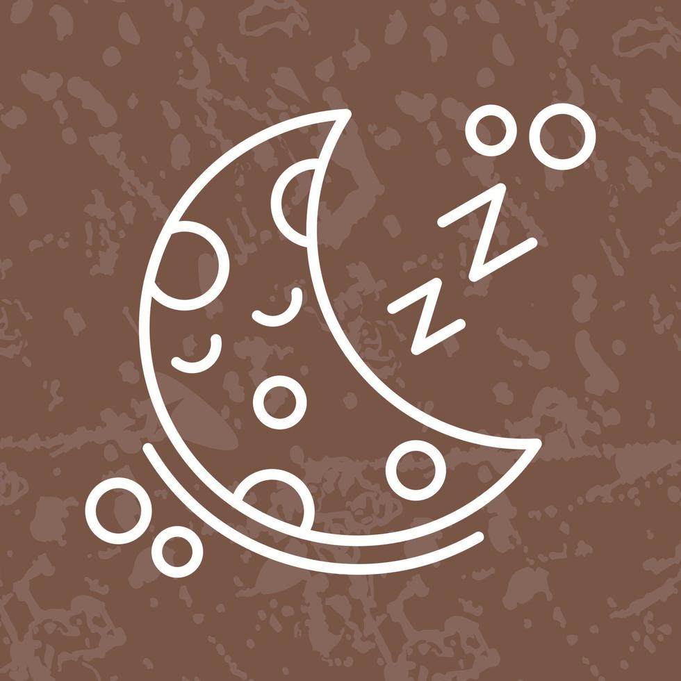 icono de vector de dormir