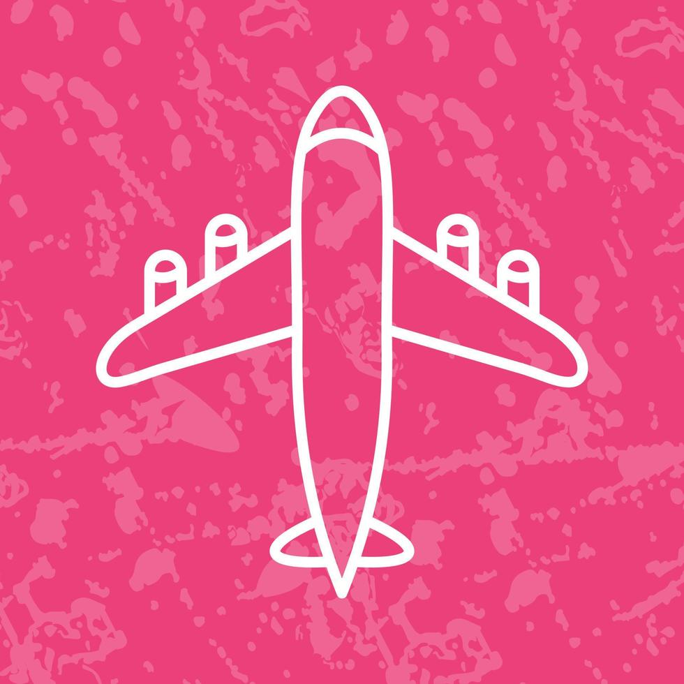 Flying Airplane Vector Icon