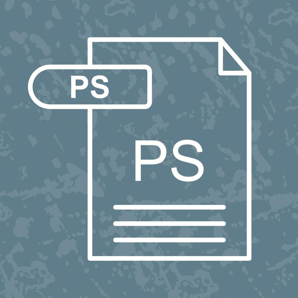 PS Vector Icon