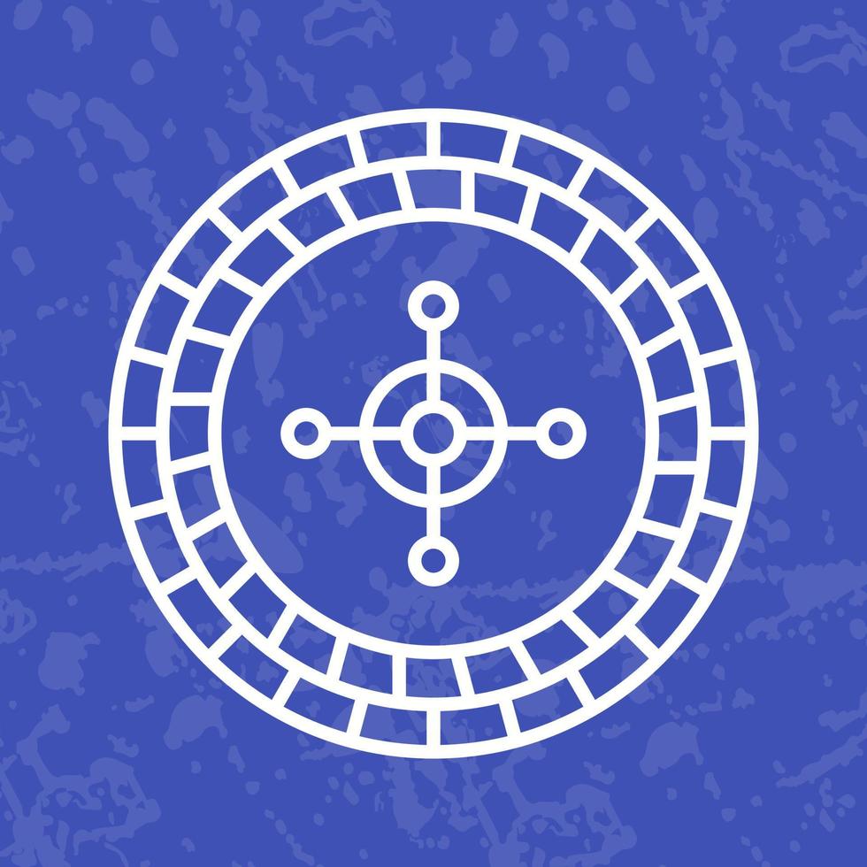 Roulette Vector Icon