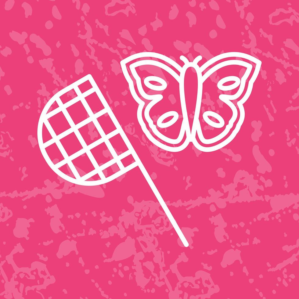 Butterfly Catcher Vector Icon